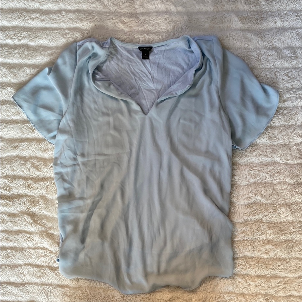 Light Blue Blouse